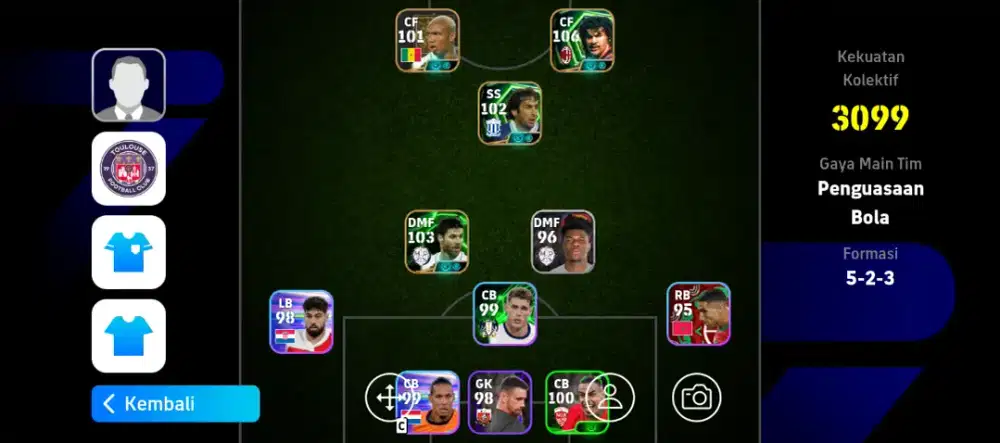 Akun efootball gullit x xabi