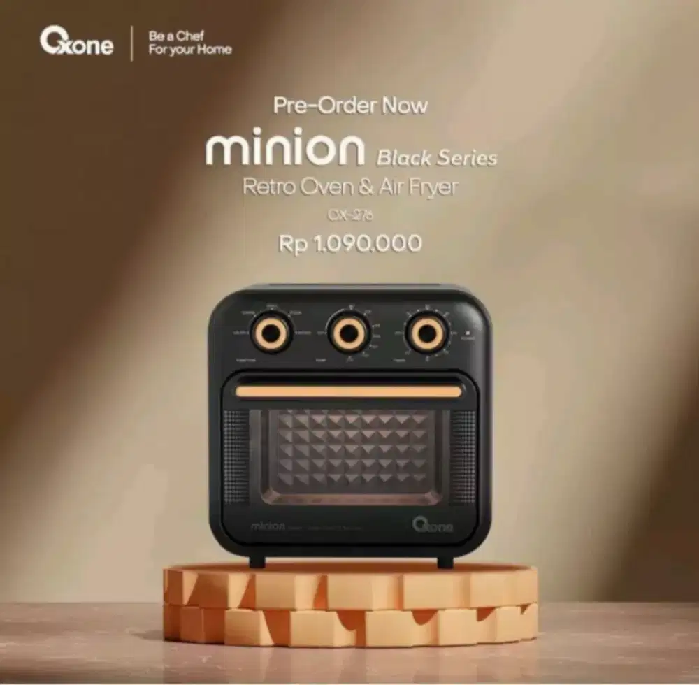 Oxone OX276 Retro Mini Oven & Air Fryer Minion Series