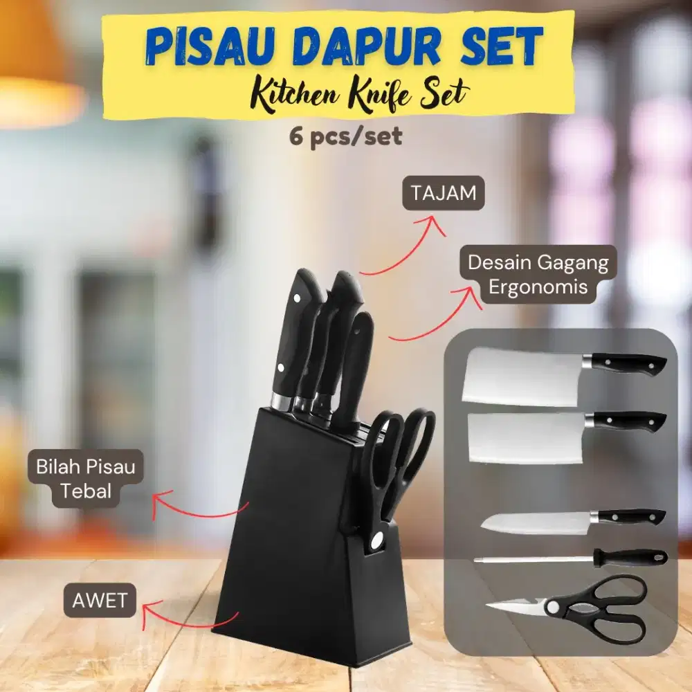 PISAU DAPUR MURAH