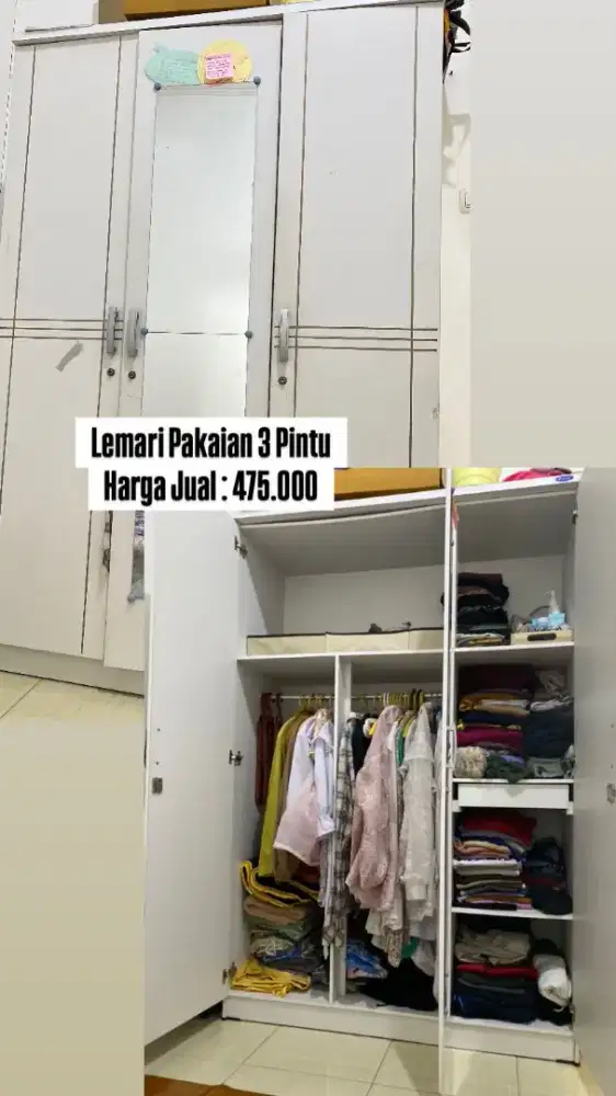 Jual Lemari Karna Mau Pindah