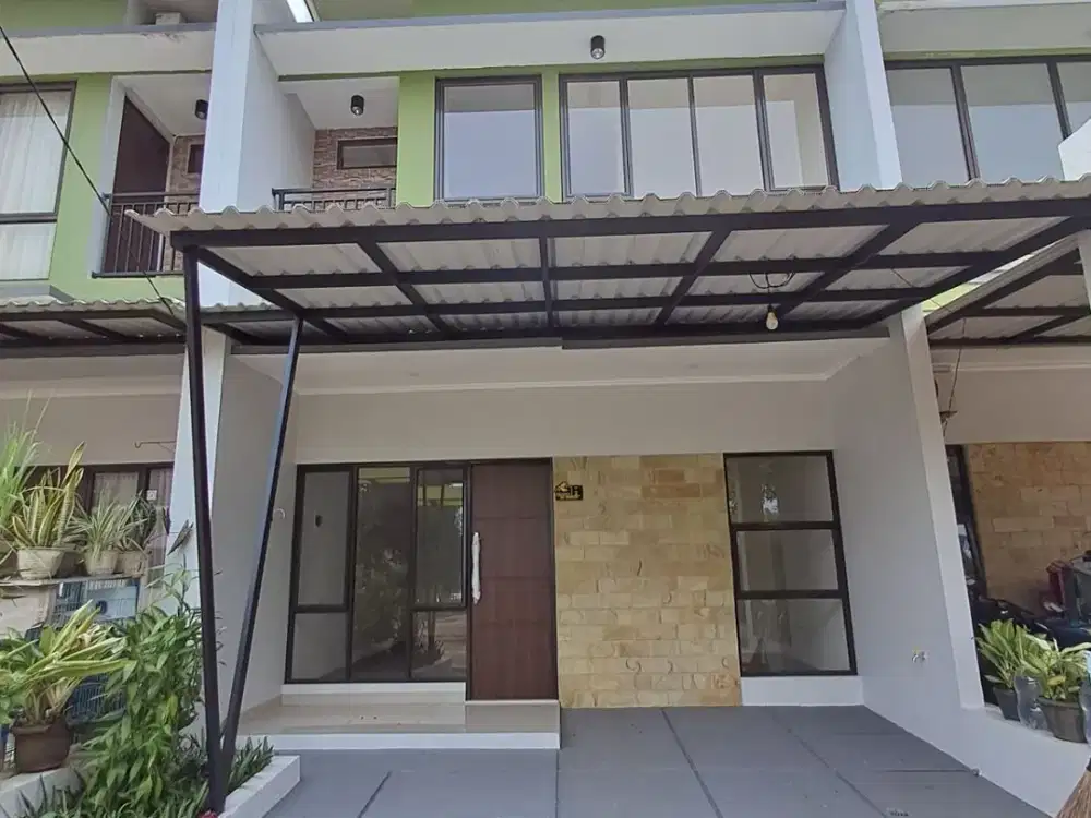 Rumah cluster di ciater pamulang 2 lantai ready siap huni dekat dengan tol BSD