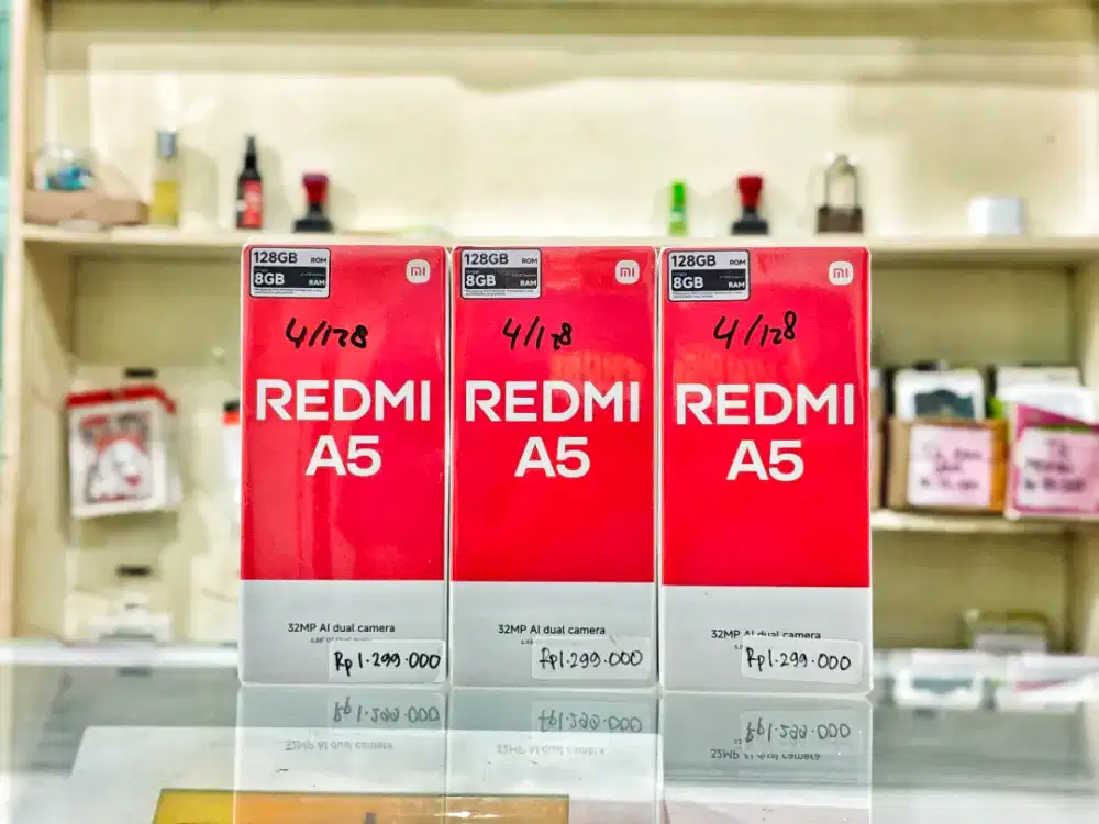 REDMI A5 4/128 NEW SEGEL PROMO TERMURAH GARANSI RESMI 15 BULAN