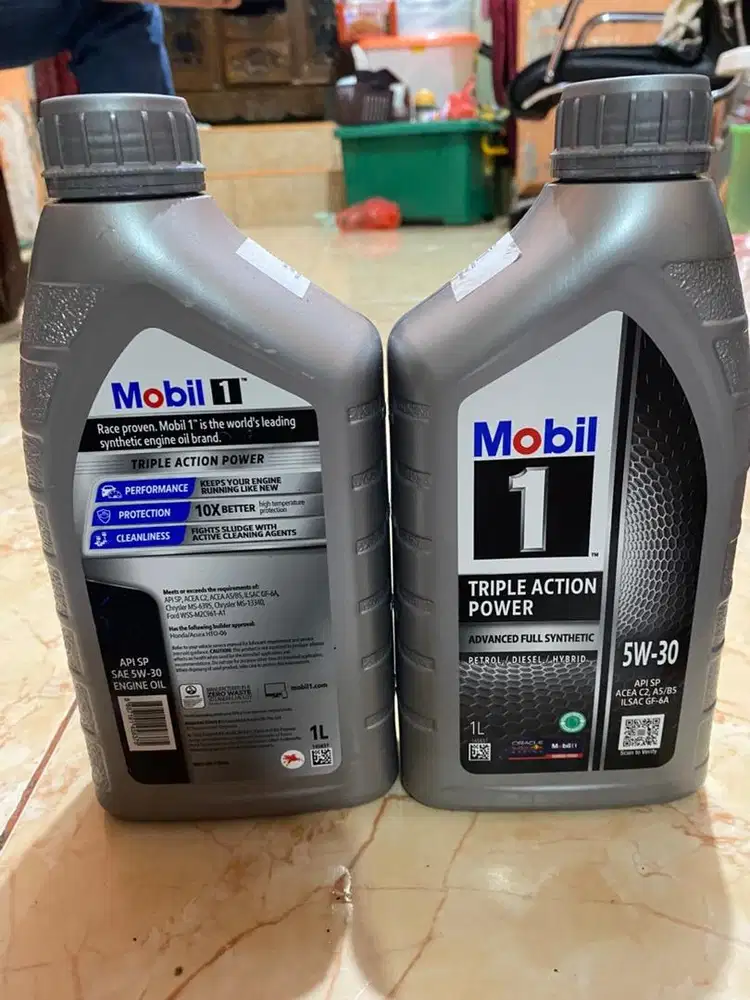 Oli mobil 1 triple action power 5w30