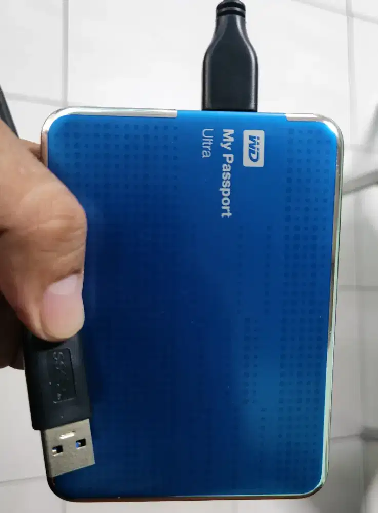 Hardisk eksternal 2TB WD Ultra Sentinel 100% sehat