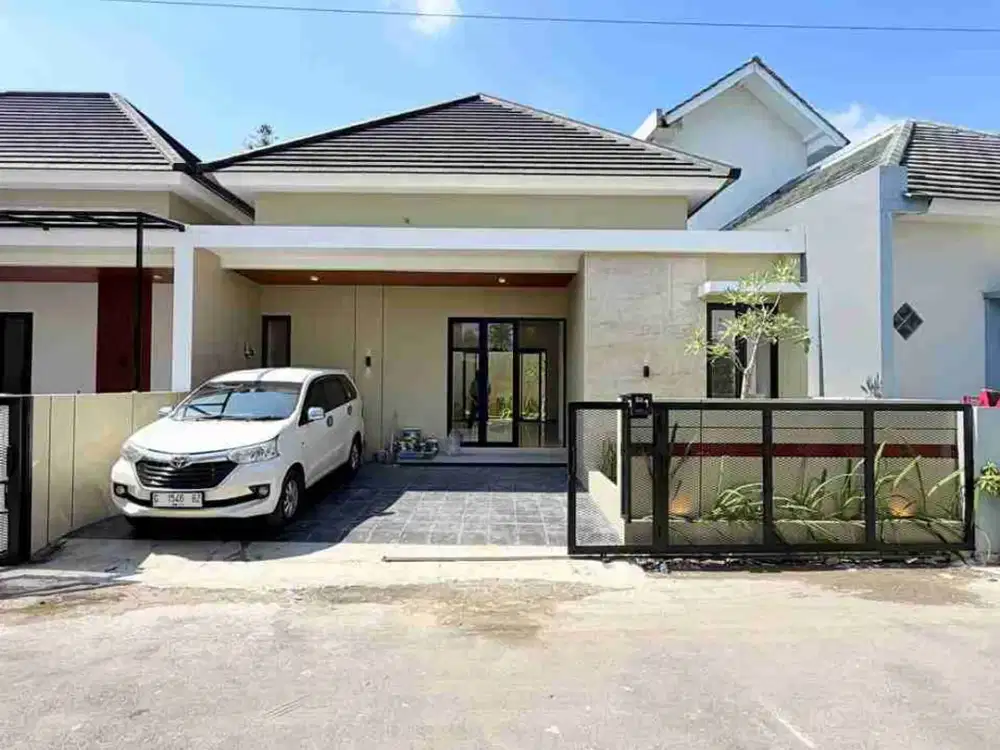 RUMAH CANTIK LIMASAN MODERN KEKINIAN 2 UNIT DI CATUR HARJO SLEMAN