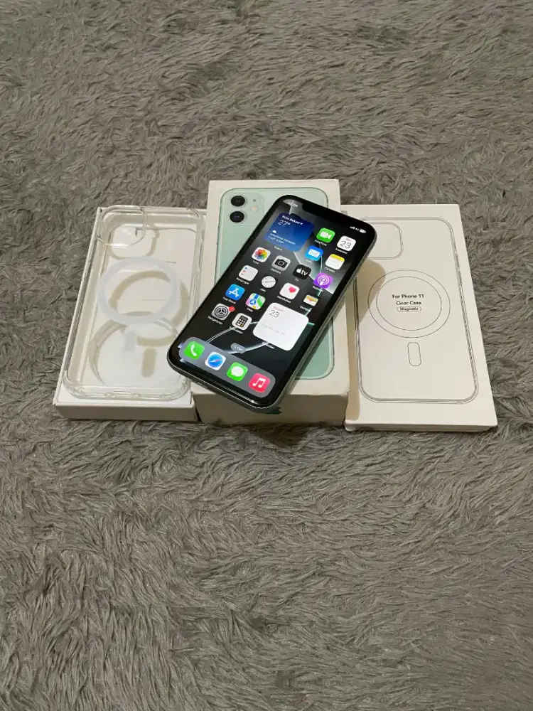 iPhone 11 iBox Beacukai 64GB Fullset