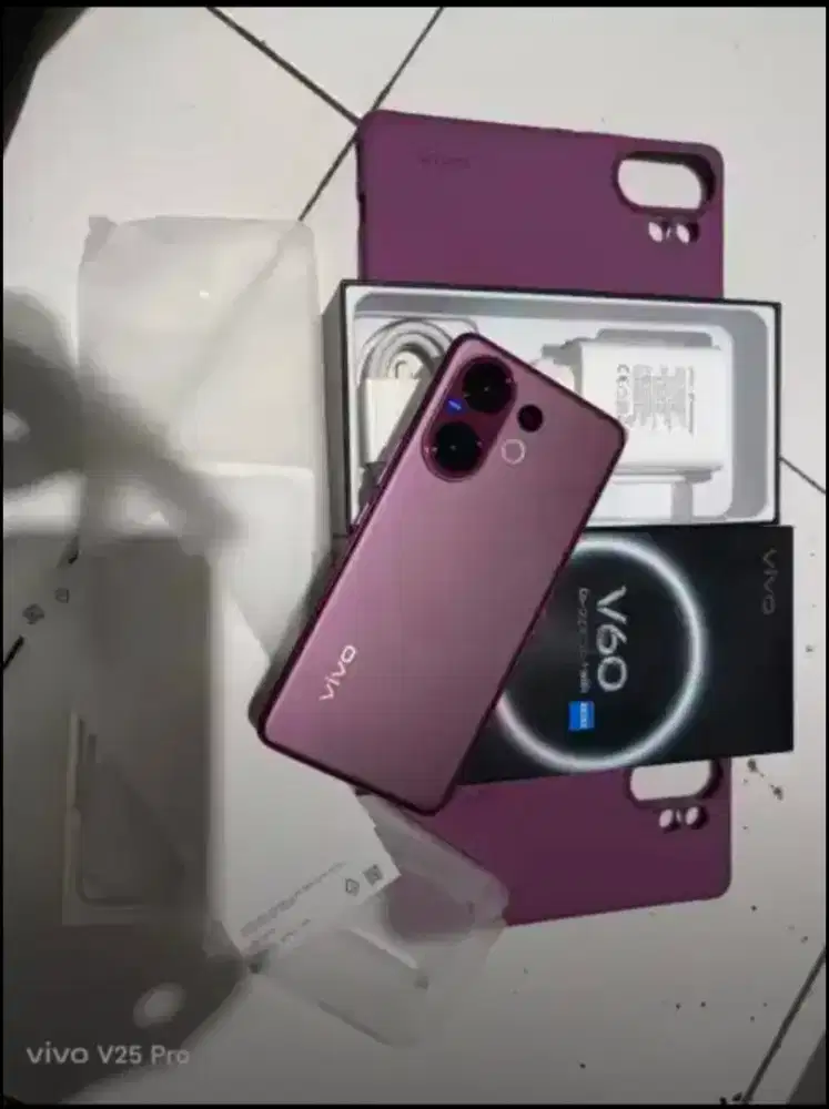 Vivo V60 Ram 12/256 Red Purple Mulus Full set