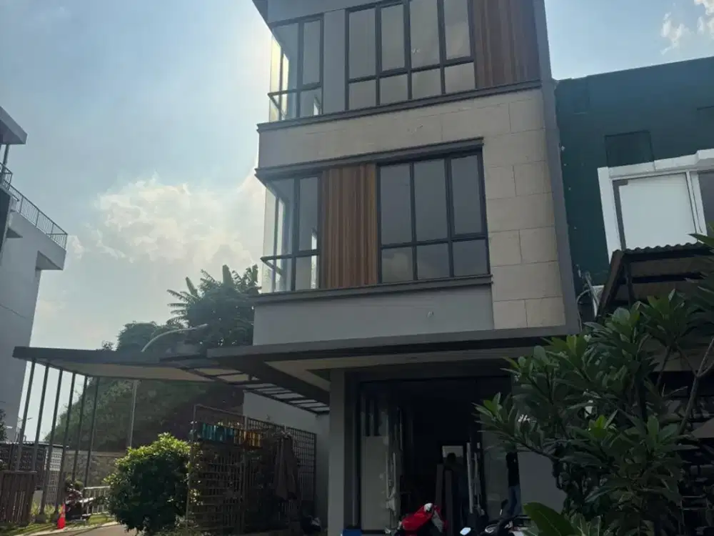 Dijual cepat turun harga ruko hook legenda wisata cibubur 3 lantai terdepan siap pakai