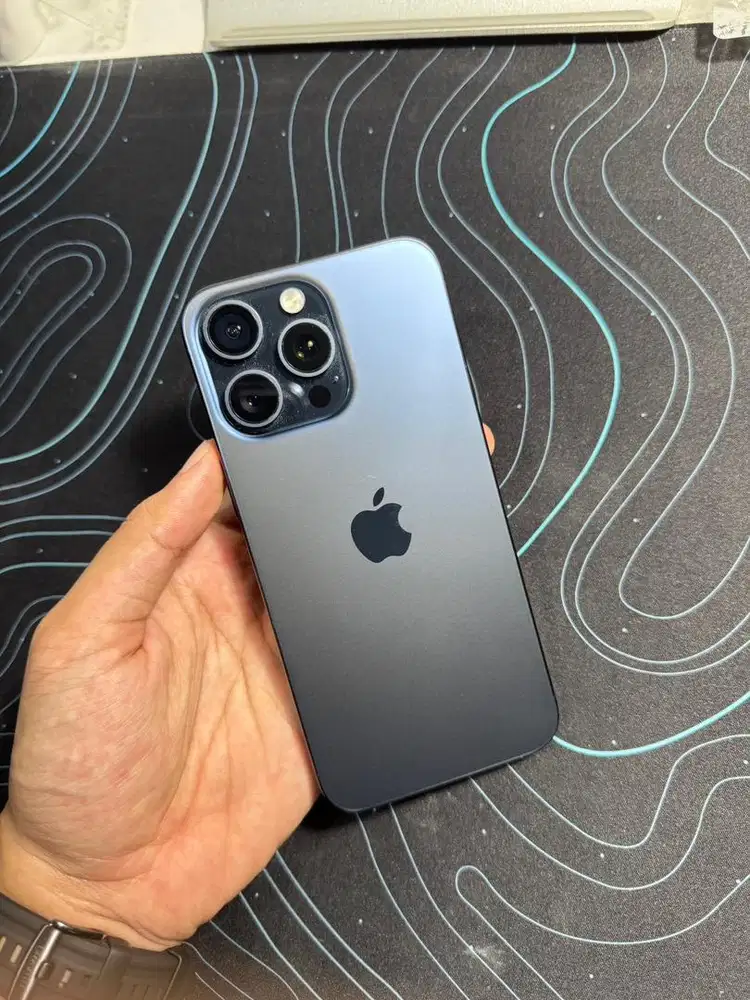 Preloved - iPhone 15 Pro Max 256GB iBox Blue Titanium