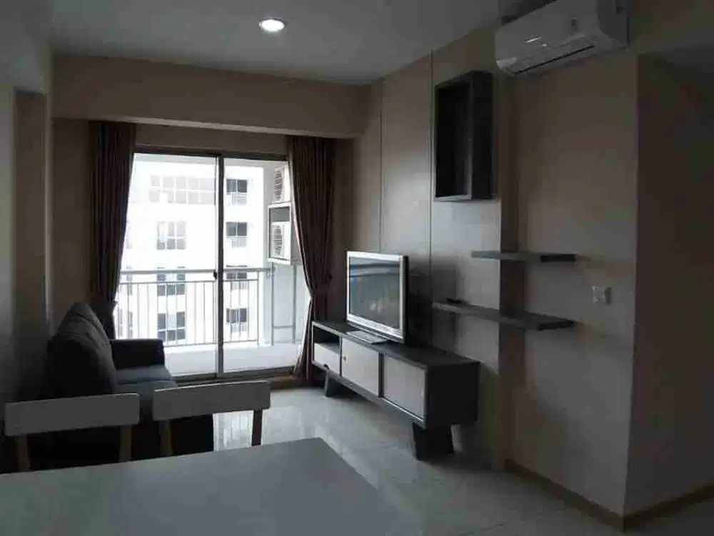 JUAL CEPAT Apartment M Town Signature Tower Herald Gading Serpong 3 BR Hook Full Furnished Siap Huni SHMSRS 1,85 M Nego