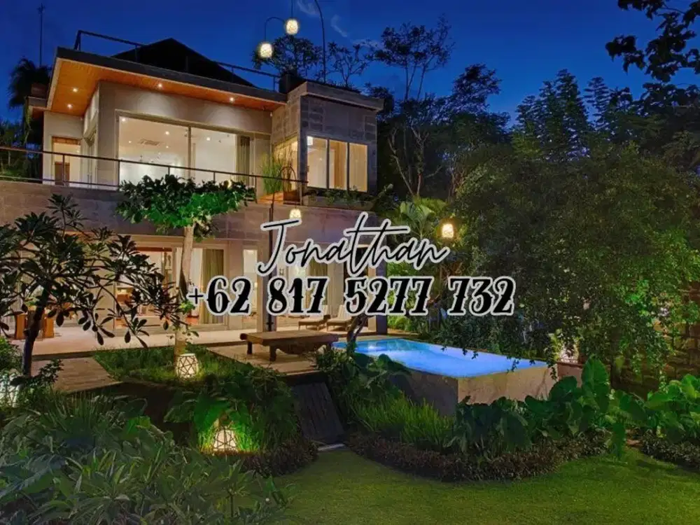 Luxury Cliff Front Villa 4 Kamar Ocean View di Uluwatu Beach Freehold - VSKHE