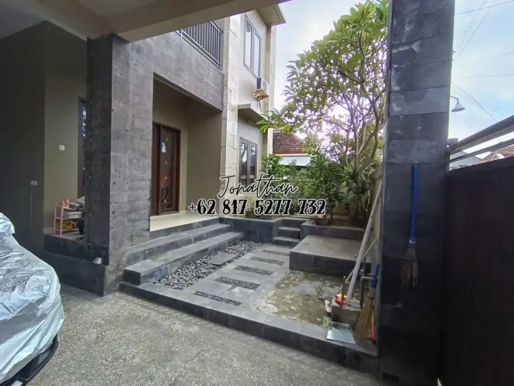 Rumah 4 Kamar View Gunung dan Sawah di Kesiman Dekat Sanur Rp3,5 Miliar - HSDS