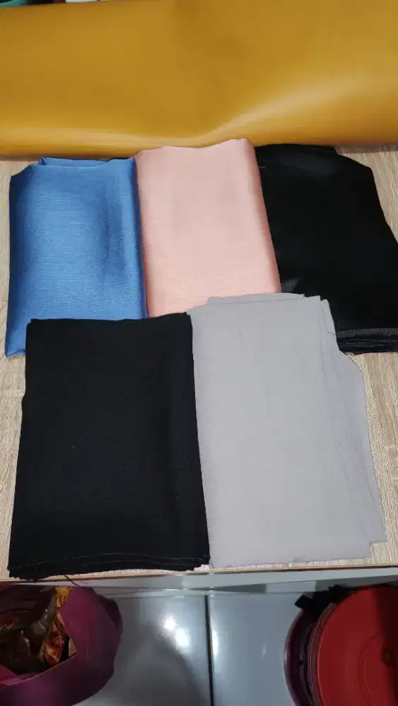 KERUDUNG PASHMINA 5 PCS