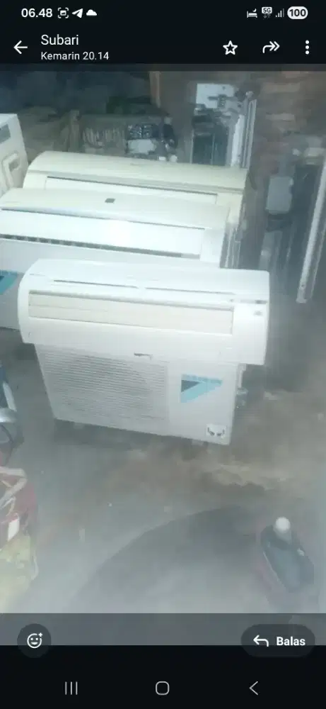 Jual ac daikin thailand 1/2 PK