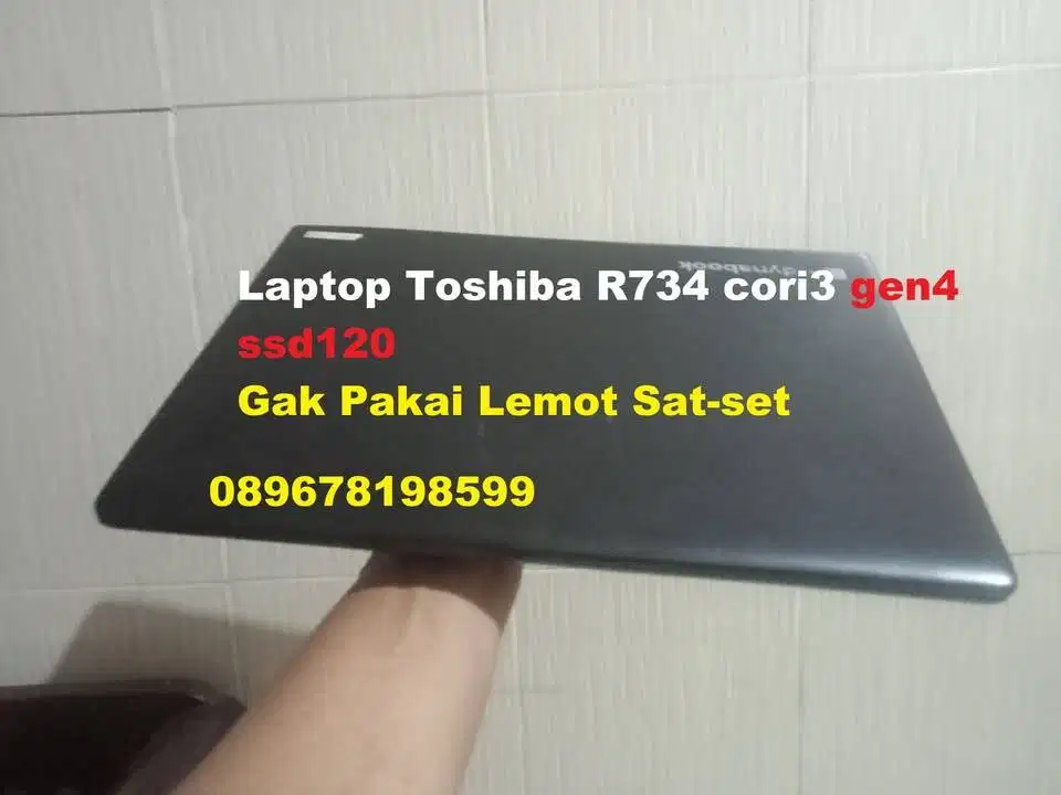 LAPTOP TOSHIBA DYNABOOK R734 CORI3 GEN4 SSD120