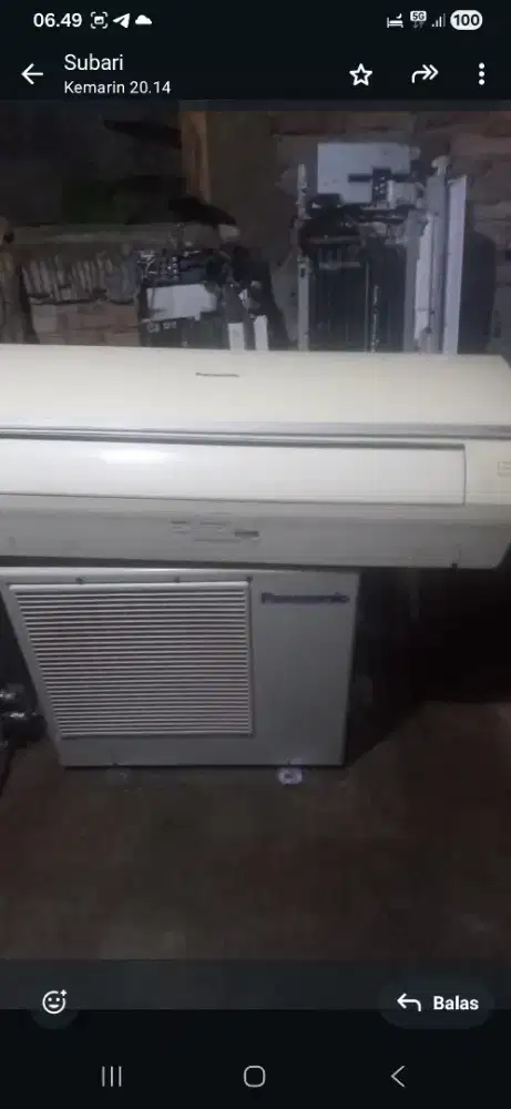 Jual ac panasonik 1/2 pk