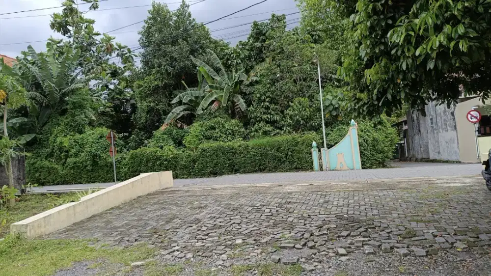 Tanah bonus Rumah lama Strategis 2 menit JL Damai