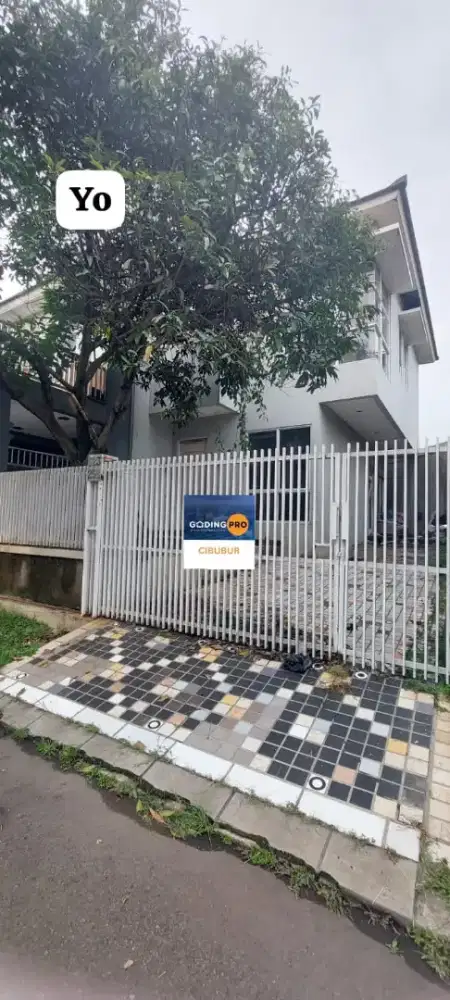 Jual rumah cantik siap huni 1,375 nepis. CitraGran Cibubur.