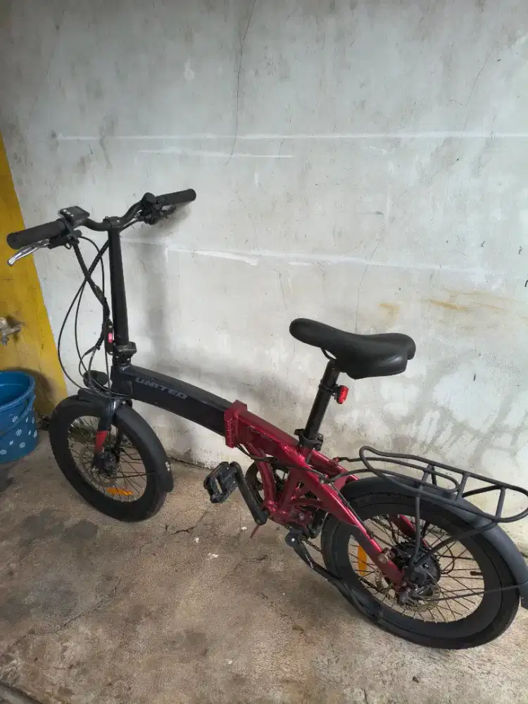 sepeda lipat listrik united e bike furion controller rusak