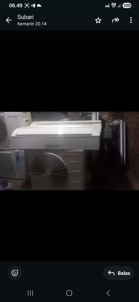 Jual ac daikin 1/2 pk sharp