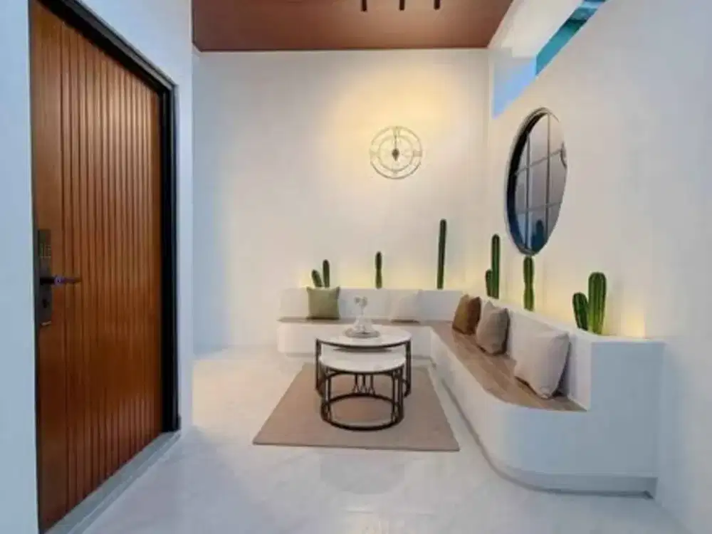 Rumah Free Pagar Kanopi Carport Pinggir Jalan Utama Tuba IV Bromo dekat Sekolah An Nizam