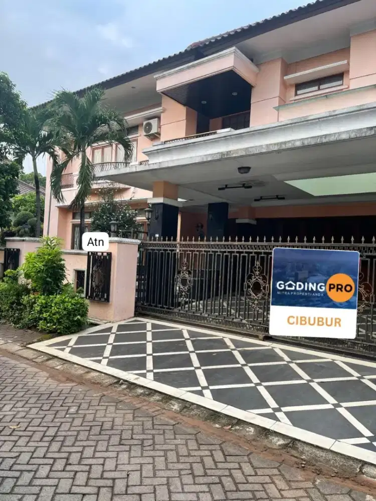 Jual Rumah mewah furnished di lengkapi pool. Raffles Hills Cibubur