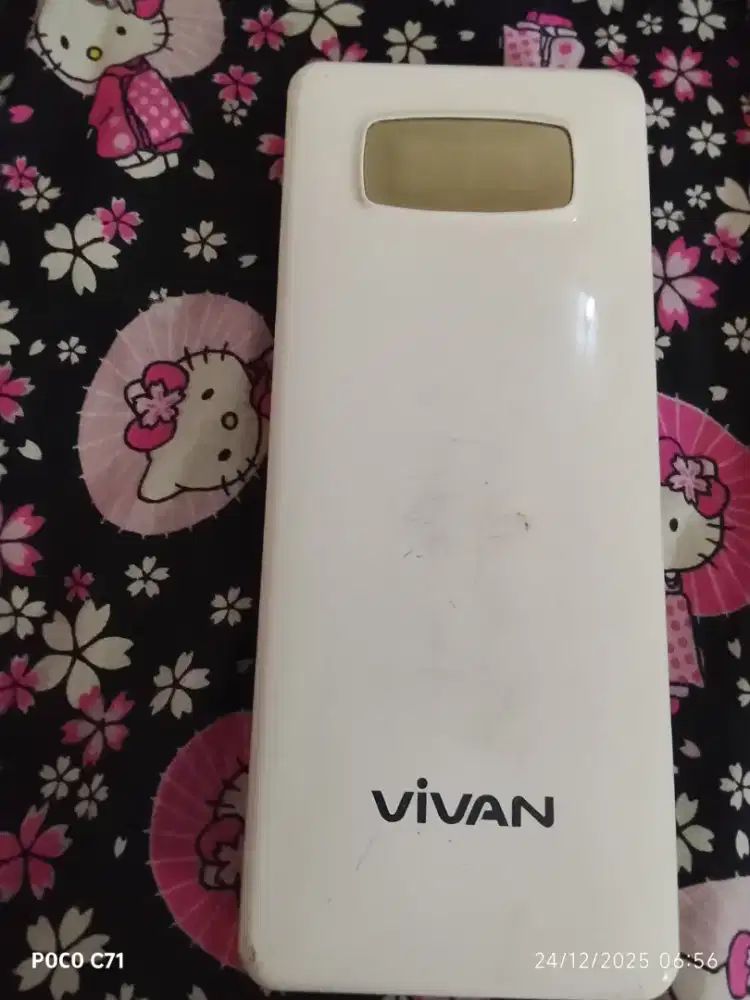 Power bank merek vivan.capacity 20000 mAh.model ip _s20