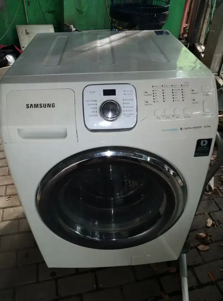 Mesin Cuci Samsung ecobubble inverter 14kilo