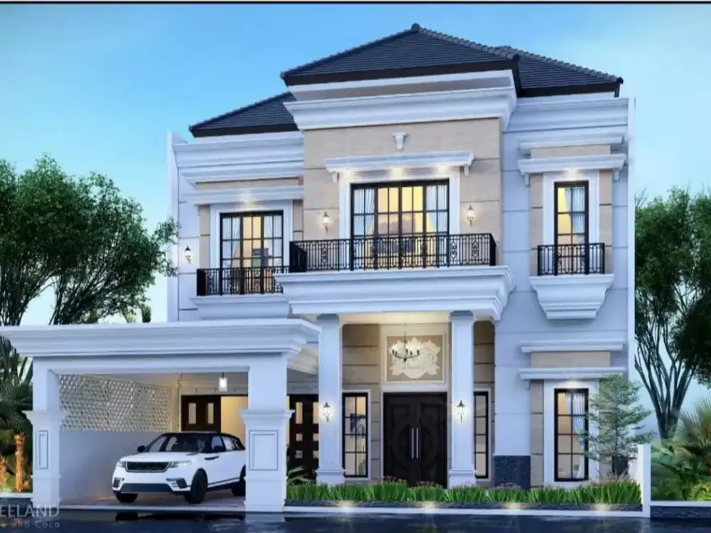 Rumah Mewah Kawasan Mewah Di Wahid HAsyim Dekat Bolu Napoleon MEdan Baru