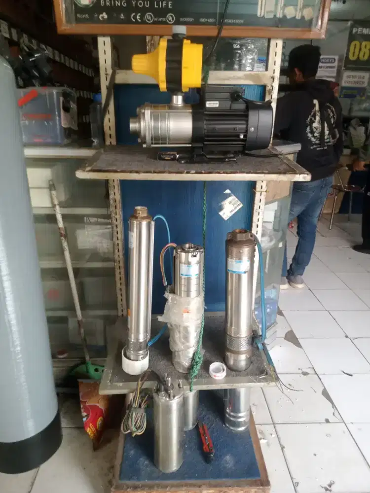SERVICE POMPA AIR PANGGILAN. ( JETPUMP DAN SUBMERSIBEL. )