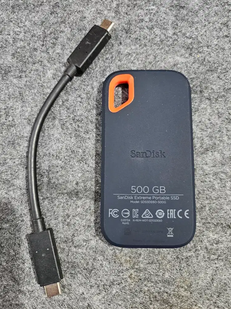 Sandisk SSD Sandisk Extreme Pro E60 500gb like new