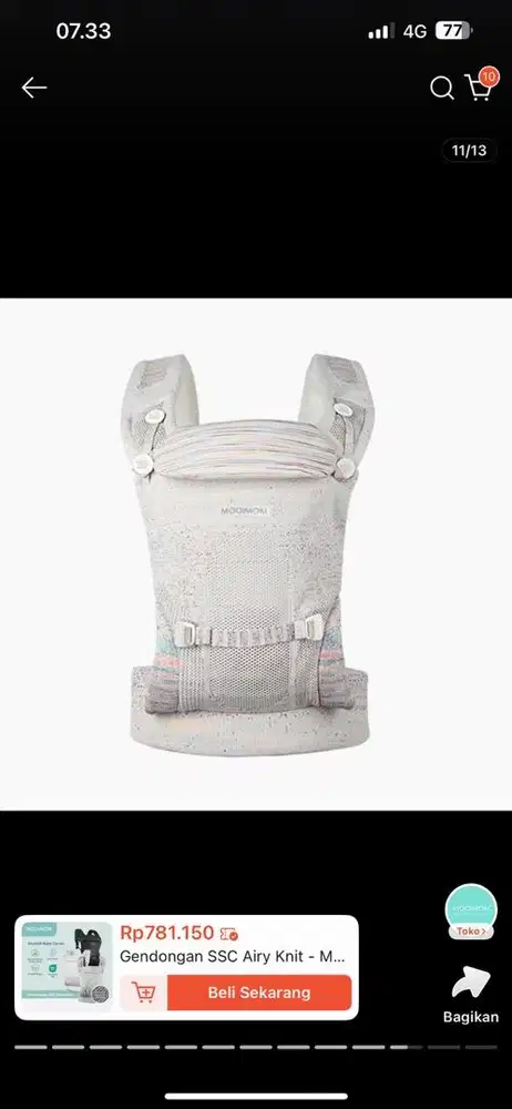 Gendongan Bayi / Baby Carrier Mooimom