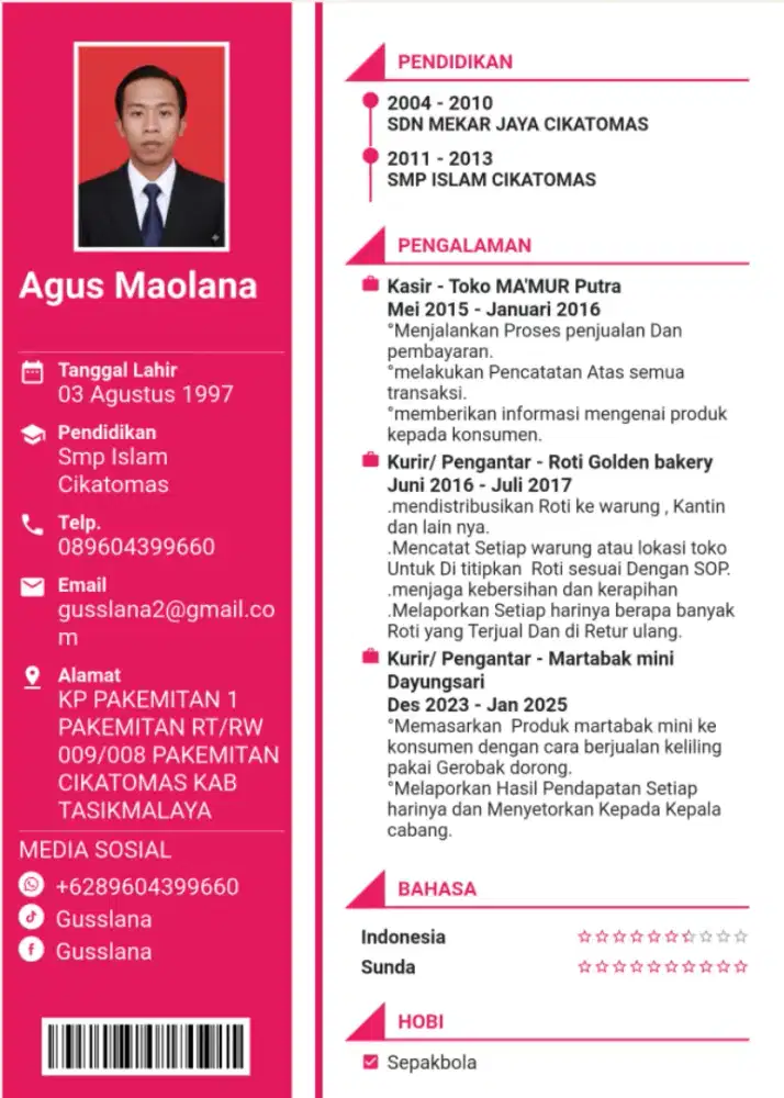 Mencari lowongan kerja
