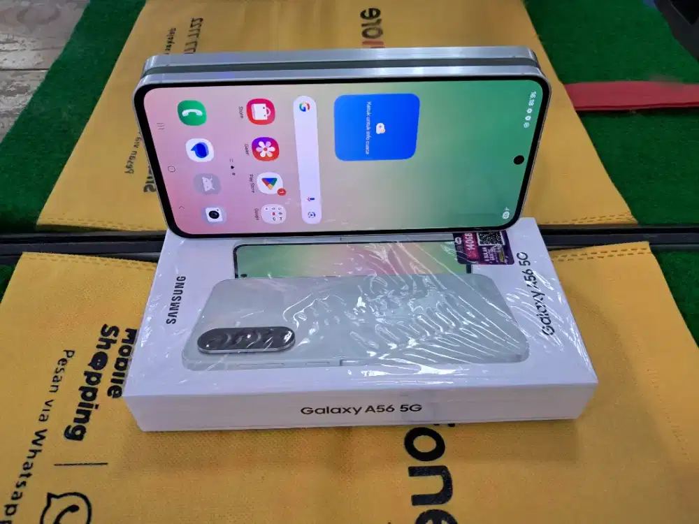 Samsung A56 5G Ram 12/256 GB mulus lengkap gransi