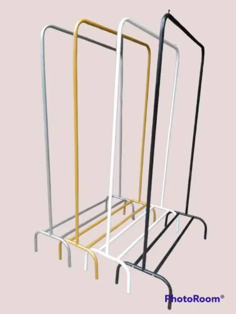 Gawangan butik oval display baju