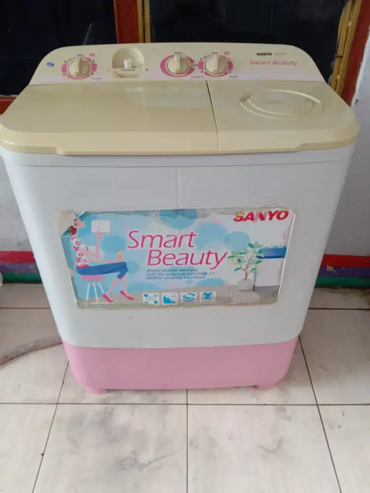 jual mesin cuci sanyo 8kg mesin halus body mulus tenaga kenceng