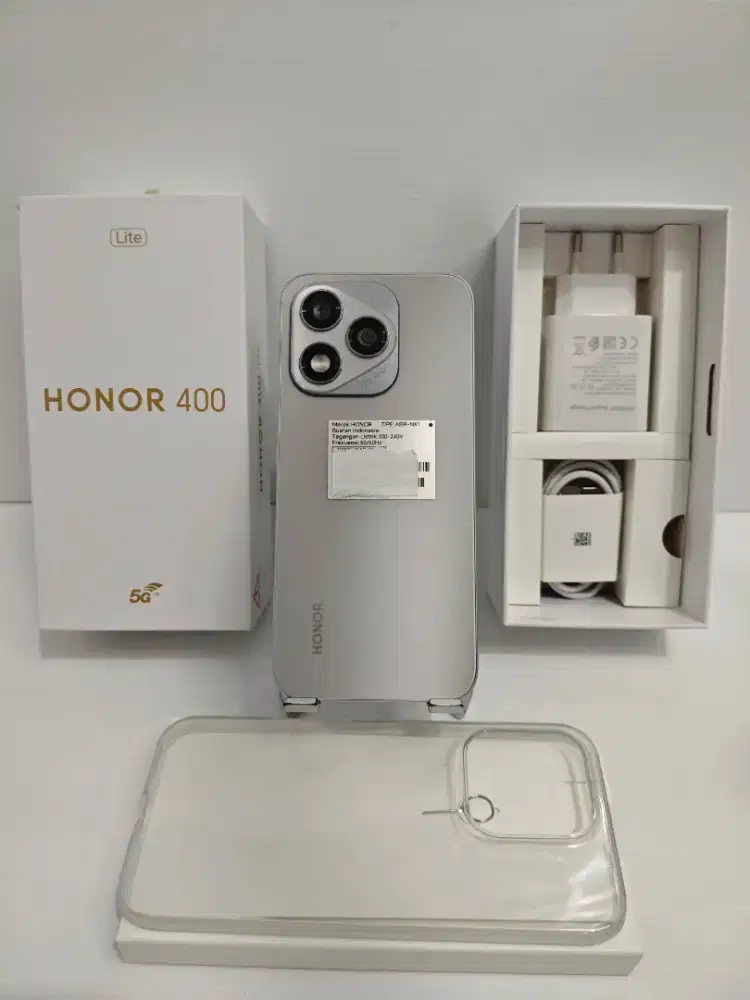 Honor 400 Lite 5G 8/256 Likenew 99% Garansi Sept 26 bisa TT/BT yah
