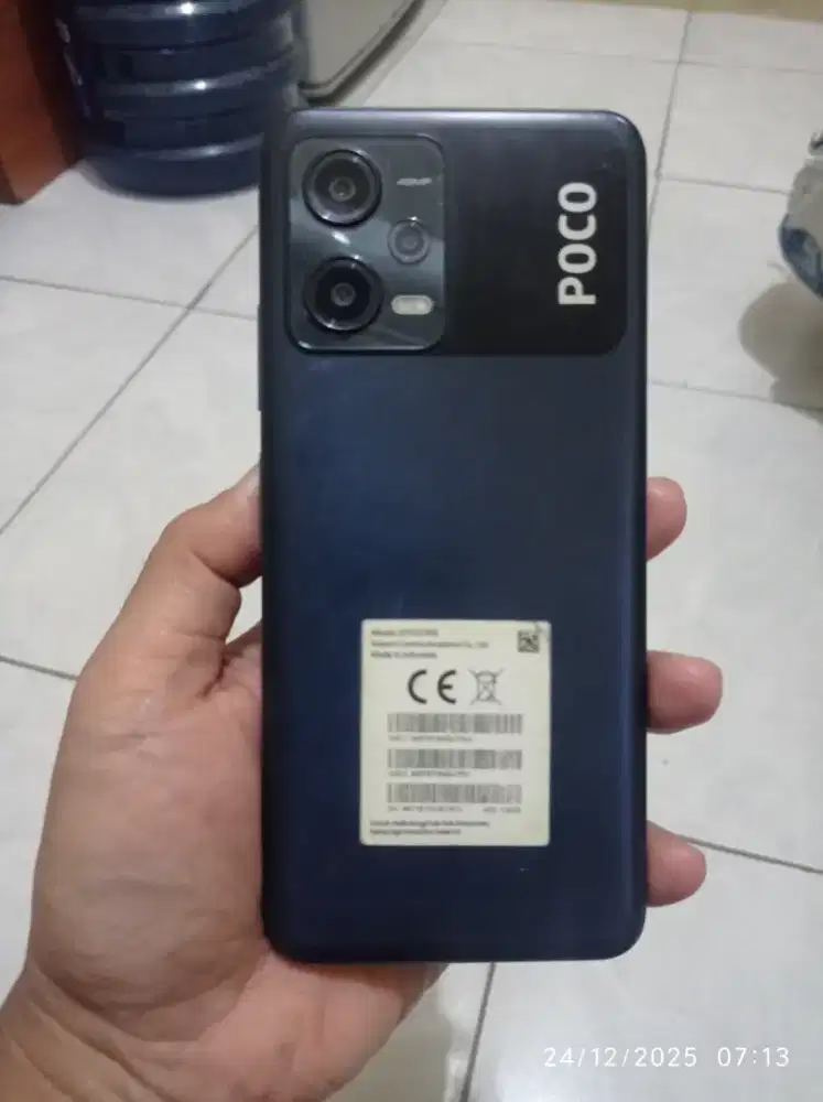 Poco X5 5G 6/128 Hitam fullset