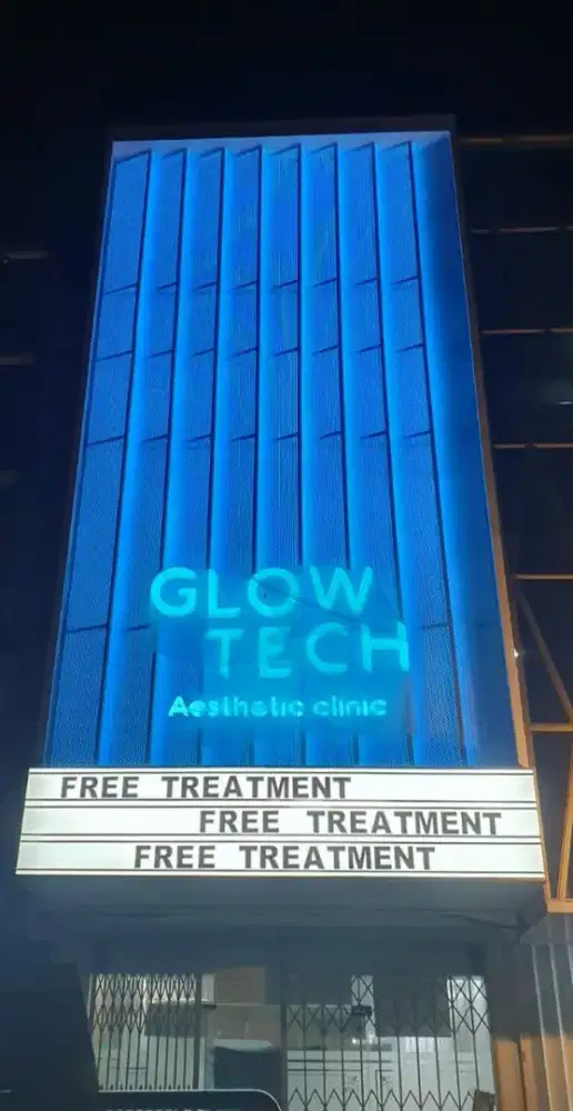 Facade Custom & Lettersign. Fasad ACP. Cladding. Signage Huruf Timbul