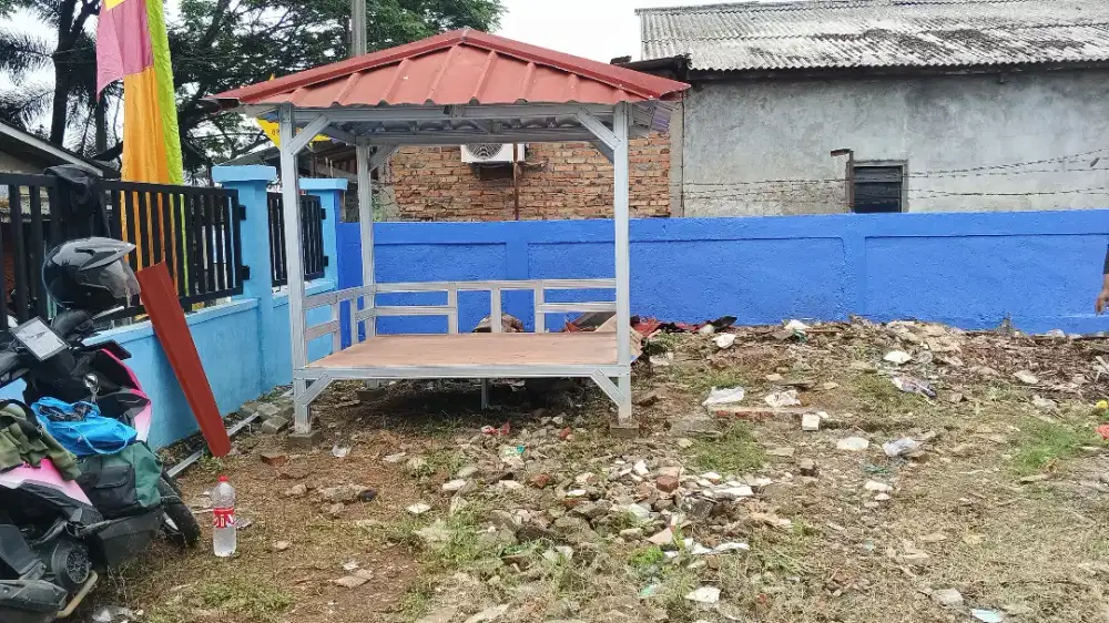 Gazebo baja ringan