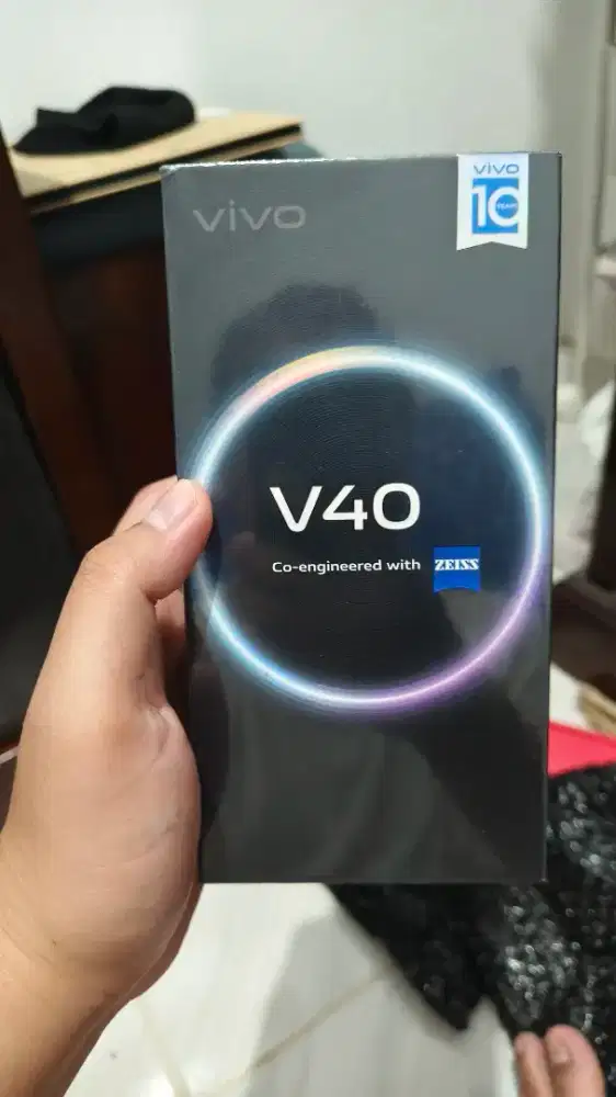 Vivo v40 12/256 warna silver mantap segel new joss android