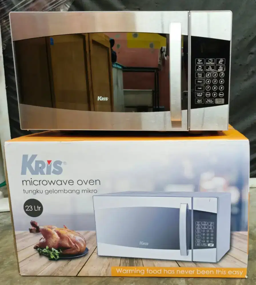 Kriss Microwave Oven size 23 liter