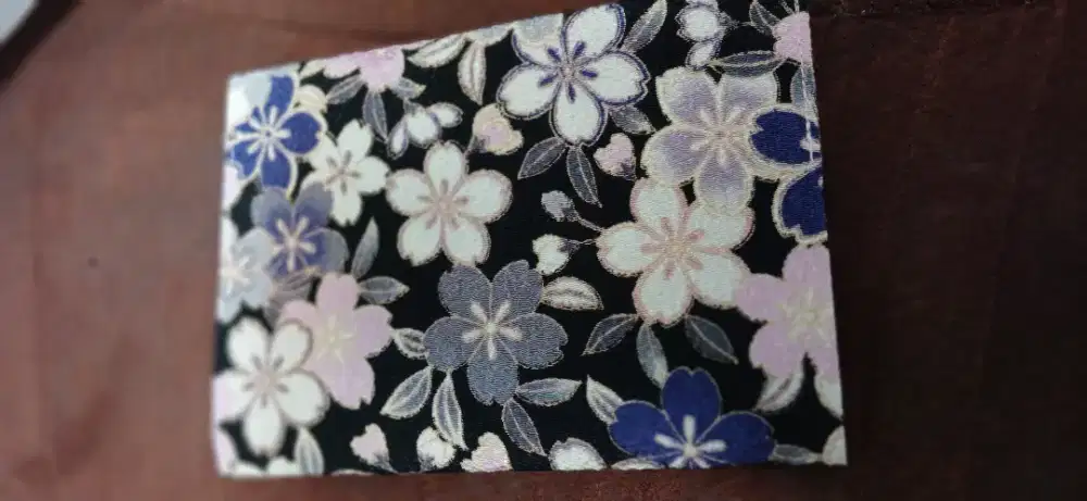 Paspor Cover dengan kain Jepang