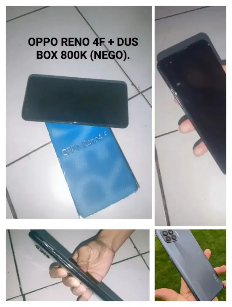 Oppo reno 4f 8/128 garansi resmi sein