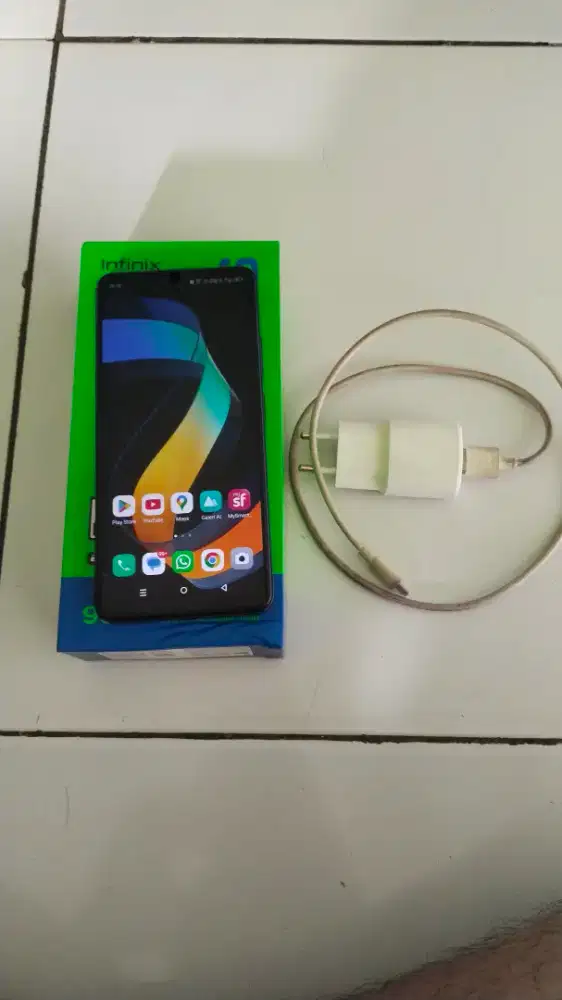 Dijual Infinix smart 8, Ram 4+4/128 lengkap