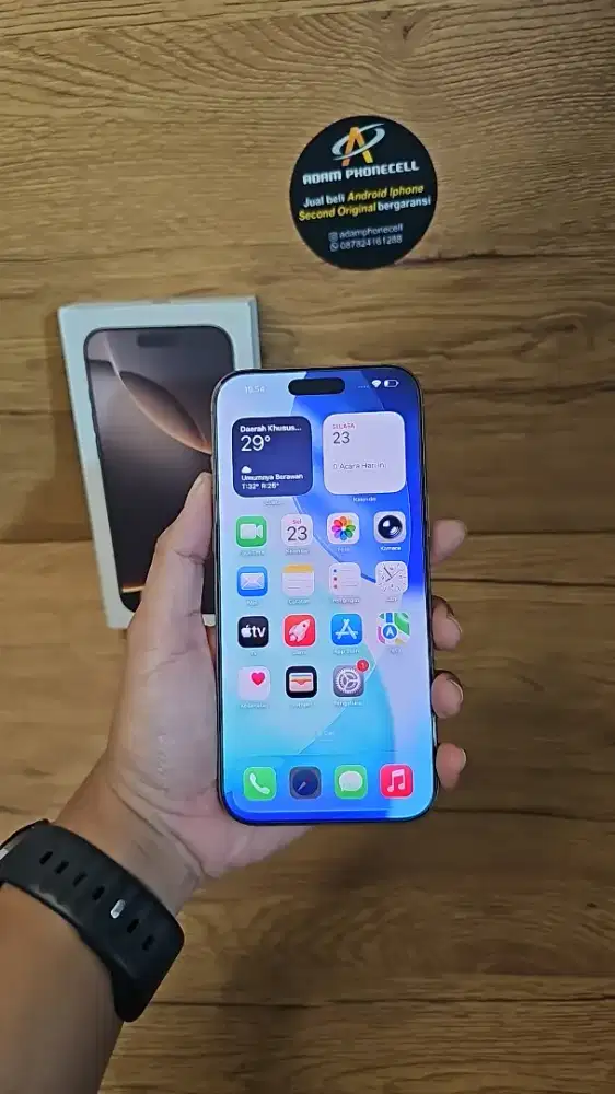 Iphone 16 promax 256gb desert titanium ibox