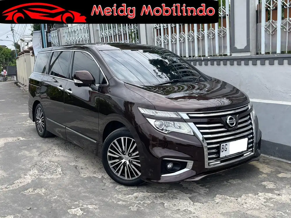 DP 35jt) Nissan Elgrand HWS CVT 2014 mewah bot alphard antik 2015 topp