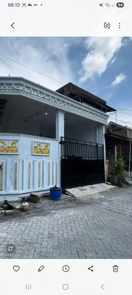 HM Rumah lantai1,5 renovasi bebas banjir