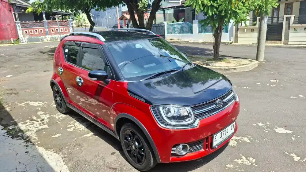 Suzuki Ignis GX Manual 2018 Merah KM 45rb Pajak ON
​Deskripsi: