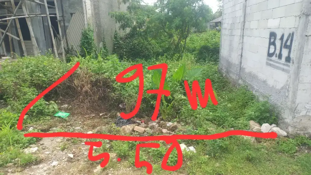 Tanah kavling di belakang pemda cibinong